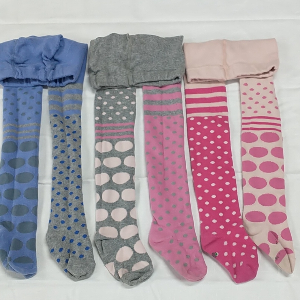 Little Girls Warm leggings LOT 3-5 XSMALL